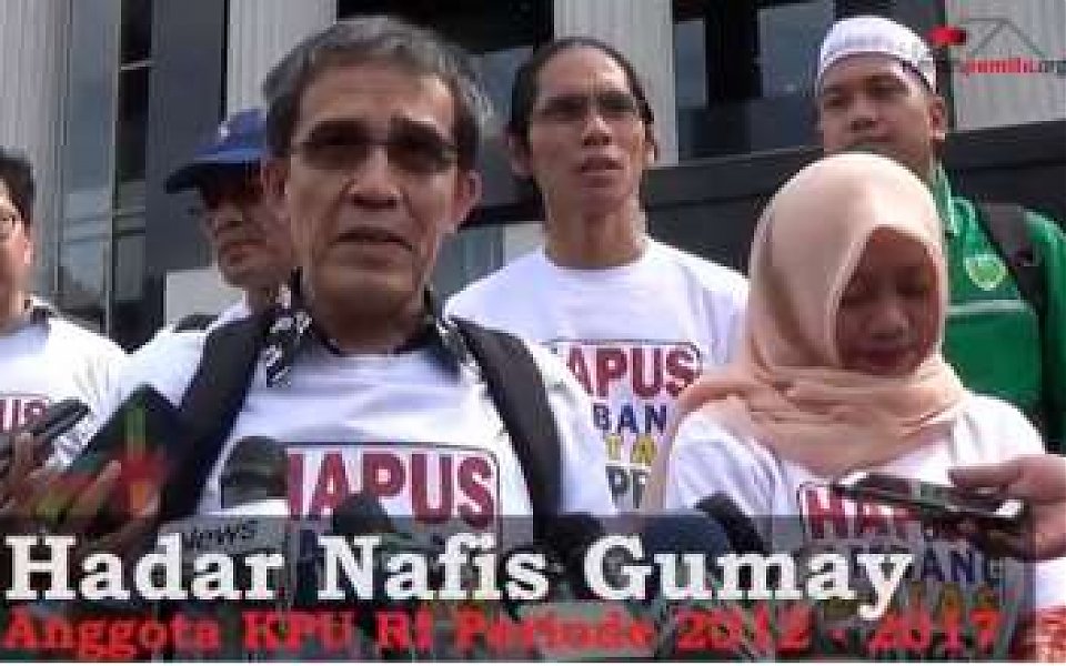 Konferensi Pers: Hapus Ambang Batas Nyapres