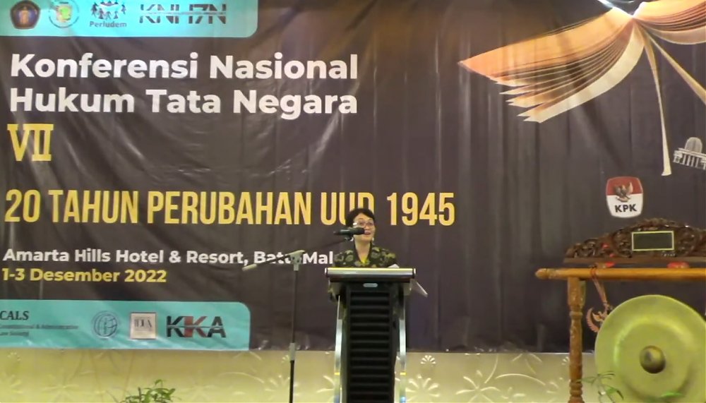 Konferensi Hukum 20 Tahun Perubahan Konstitusi